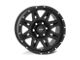 Pro Comp Wheels Torq Flat Black 6-Lug Wheel; 17x8; 0mm Offset (07-13 Sierra 1500)