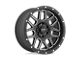 Pro Comp Wheels Vertigo Satin Black Milled 6-Lug Wheel; 18x9; 0mm Offset (07-13 Sierra 1500)