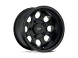 Pro Comp Wheels Vintage Flat Black 6-Lug Wheel; 17x9; -6mm Offset (07-13 Sierra 1500)