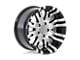 Pro Comp Wheels Raven Gloss Black Machined 8-Lug Wheel; 18x9.5; -19mm Offset (07-10 Sierra 2500 HD)