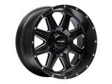 Pro Comp Wheels 63 Series Recon Satin Black Milled 6-Lug Wheel; 17x9; -6mm Offset (07-13 Silverado 1500)