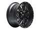 Pro Comp Wheels 63 Series Recon Satin Black Milled 6-Lug Wheel; 17x9; -6mm Offset (07-13 Silverado 1500)