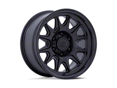 Pro Comp Wheels Pulse Matte Black 6-Lug Wheel; 17x8.5; 0mm Offset (07-13 Silverado 1500)