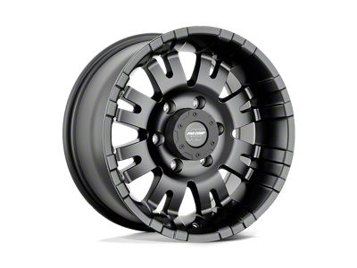 Pro Comp Wheels Raven Satin Black 6-Lug Wheel; 17x8; 0mm Offset (07-13 Silverado 1500)