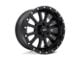 Pro Comp Wheels Syndrome Satin Black 6-Lug Wheel; 17x9; -6mm Offset (07-13 Silverado 1500)