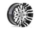 Pro Comp Wheels Raven Gloss Black Machined 6-Lug Wheel; 17x8; 0mm Offset (14-18 Sierra 1500)