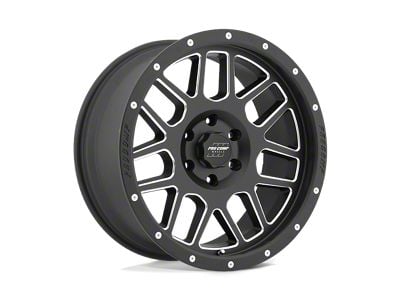 Pro Comp Wheels Vertigo Satin Black Milled 6-Lug Wheel; 18x9; 0mm Offset (14-18 Sierra 1500)