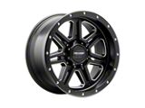 Pro Comp Wheels 62 Series Apex Satin Black Milled 6-Lug Wheel; 20x10; -18mm Offset (14-18 Silverado 1500)