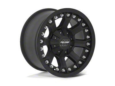 Pro Comp Wheels Grid Flat Black 6-Lug Wheel; 20x9; 0mm Offset (14-18 Silverado 1500)