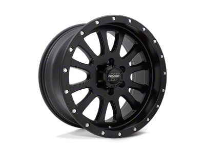 Pro Comp Wheels Syndrome Satin Black 6-Lug Wheel; 17x9; -6mm Offset (14-18 Silverado 1500)