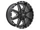 Pro Comp Wheels Quick 8 Satin Black Milled 8-Lug Wheel; 20x9; 0mm Offset (11-16 F-250 Super Duty)