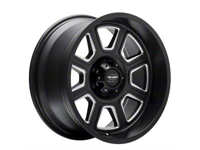 Pro Comp Wheels 64 Series Gunner Satin Black Milled 8-Lug Wheel; 20x10; -18mm Offset (11-16 F-250 Super Duty)