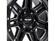 Pro Comp Wheels 62 Series Apex Satin Black Milled 6-Lug Wheel; 17x9; -6mm Offset (99-06 Sierra 1500)