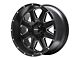 Pro Comp Wheels 63 Series Recon Satin Black Milled 6-Lug Wheel; 17x9; -6mm Offset (99-06 Sierra 1500)