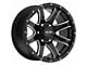 Pro Comp Wheels Patriot Gloss Black Milled 6-Lug Wheel; 17x9; -6mm Offset (99-06 Sierra 1500)