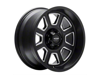 Pro Comp Wheels 64 Series Gunner Satin Black Milled 6-Lug Wheel; 20x10; -18mm Offset (15-20 F-150)