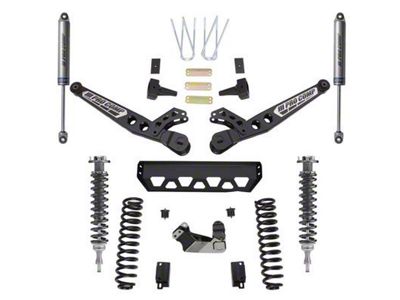 Pro Comp Suspension 4-Inch Stage II Suspension Lift Kit with PRO-VST Front Coil-Overs and PRO-VST Rear Shocks (17-22 4WD 6.7L Powerstroke F-250 Super Duty)