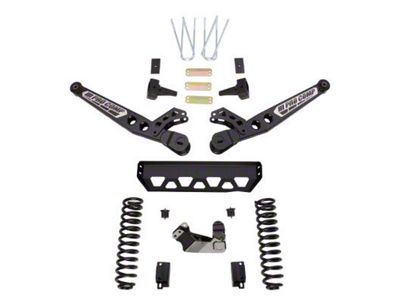 Pro Comp Suspension 4-Inch Stage II Suspension Lift Kit with Pro Runner Shocks (17-22 4WD 6.7L Powerstroke F-350 Super Duty)