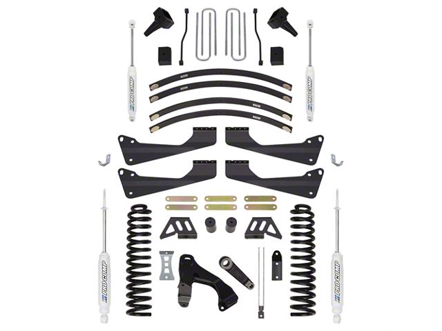 Pro Comp Suspension 8-Inch Stage 1 Suspension Lift Kit with ES9000 Shocks (11-16 4WD 6.7L Powerstroke F-350 Super Duty)