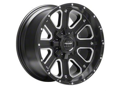 Pro Comp Wheels Axis Satin Black 8-Lug Wheel; 17x9; -6mm Offset (17-22 F-350 Super Duty SRW)