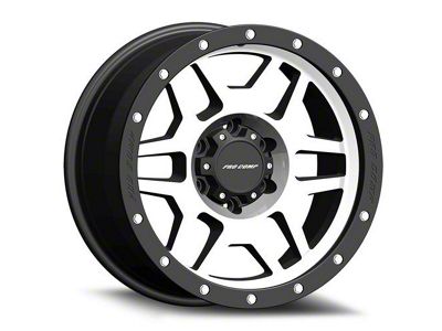 Pro Comp Wheels Phaser Machined 6-Lug Wheel; 17x9; -6mm Offset (14-18 Sierra 1500)