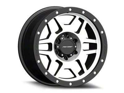 Pro Comp Wheels Phaser Machined 6-Lug Wheel; 17x9; -6mm Offset (07-13 Sierra 1500)