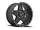 Pro Comp Wheels Predator Satin Black 6-Lug Wheel; 17x8.5; 0mm Offset (99-06 Silverado 1500)