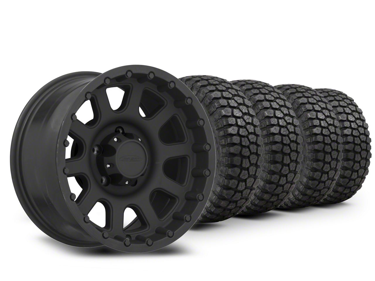 RAM 1500 17x9 Pro Comp 32 Series Wheel & 33in Ironman Mud-Terrain All ...