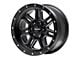 Pro Comp Wheels 62 Series Apex Satin Black Milled 6-Lug Wheel; 17x9; -6mm Offset (19-23 Ranger)