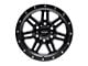 Pro Comp Wheels 62 Series Apex Satin Black Milled 6-Lug Wheel; 17x9; -6mm Offset (19-23 Ranger)