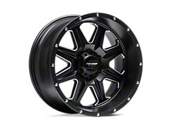 Pro Comp Wheels Recon Satin Black Milled 6-Lug Wheel; 17x9; -6mm Offset (24-25 Ranger)