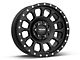 Pro Comp Wheels Rockwell Satin Black 6-Lug Wheel; 17x8.5; 0mm Offset (07-13 Sierra 1500)