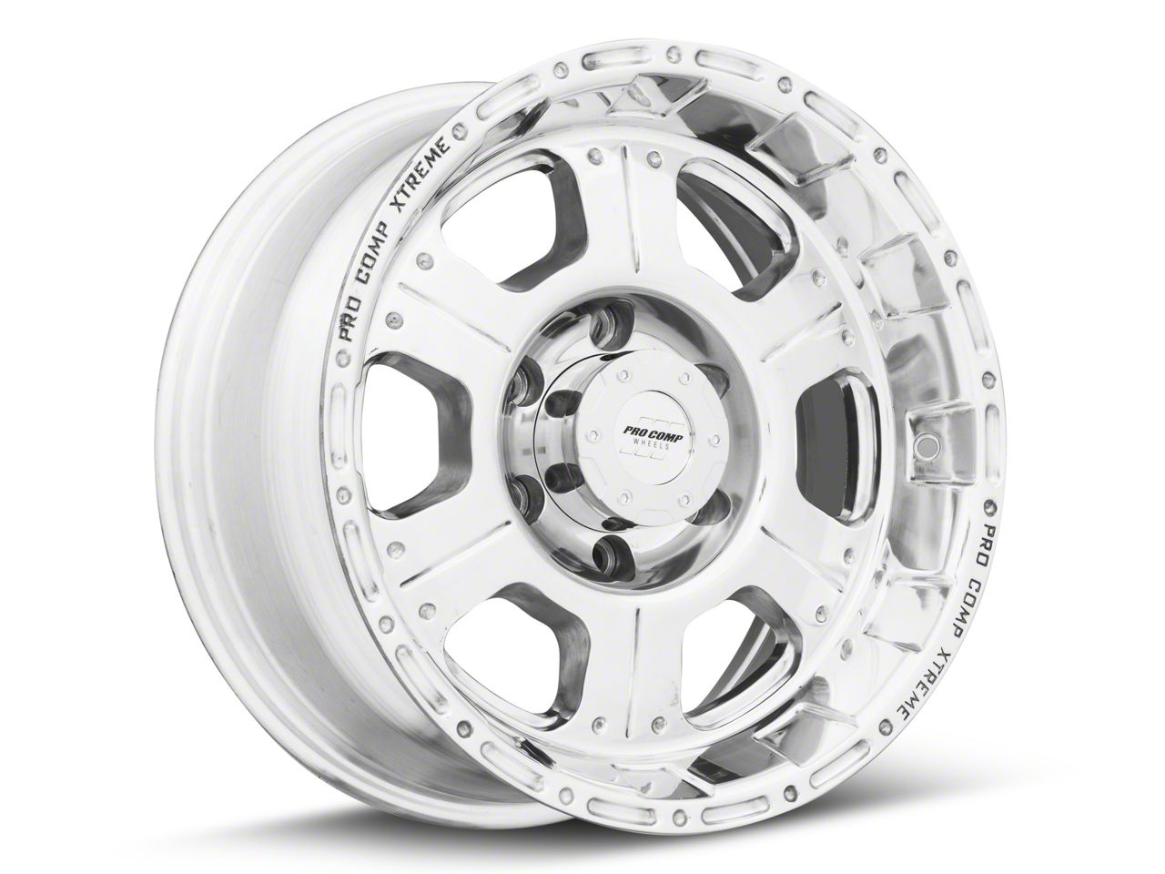 Pro Comp Wheels Silverado Kore Polished 6-Lug Wheel - 17x8; 0mm Offset ...