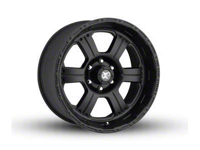 Pro Comp Wheels 89 Series Kore Matte Black 6-Lug Wheel; 17x8; 0mm Offset (14-18 Sierra 1500)