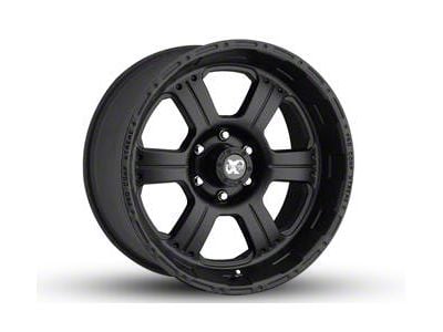 Pro Comp Wheels 89 Series Kore Matte Black 6-Lug Wheel; 17x8; 0mm Offset (14-18 Silverado 1500)