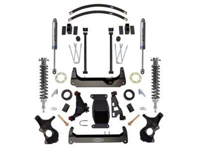 Pro Comp Suspension 6-Inch Suspension Lift Kit with PRO-VST Front Coil-Overs and PRO-VST Rear Shocks (16-18 Sierra 1500 w/ Stock Cast Aluminum or Stamped Steel Control Arms, Excluding Denali)