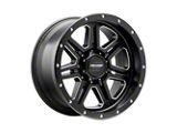 Pro Comp Wheels 62 Series Apex Satin Black Milled 6-Lug Wheel; 20x10; -18mm Offset (19-24 Sierra 1500)