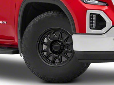 Pro Comp Pulse Matte Black 6-Lug Wheel; 17x8; 20mm Offset (19-25 Sierra 1500)