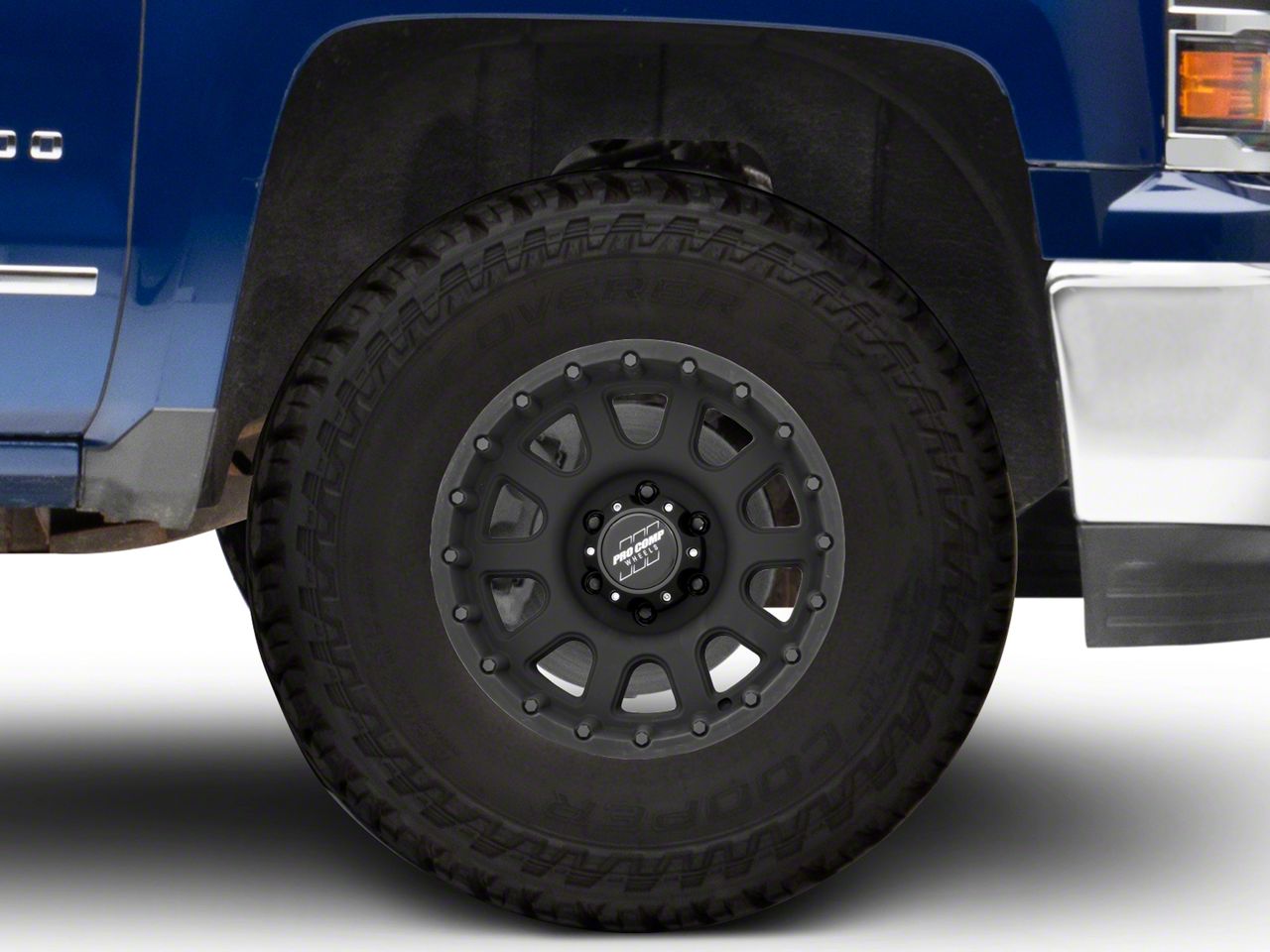 Silverado 1500 17x9 Pro Comp 32 Series Wheel & 33in Yokohama All ...