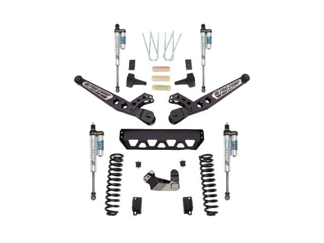 Pro Comp Suspension 4-Inch Stage II Suspension Lift Kit with Pro Runner Reservoir Shocks (17-22 4WD 6.7L Powerstroke F-250 Super Duty)