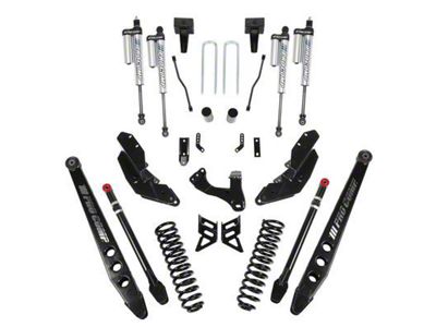 Pro Comp Suspension 4-Inch Stage III 4-Link Suspension Kit with Pro Runner Shocks (17-22 4WD 6.7L Powerstroke F-250 Super Duty)