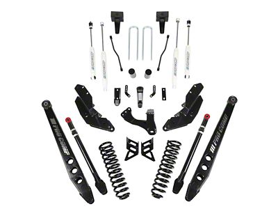 Pro Comp Suspension 6-Inch Stage III 4-Link Suspension Lift Kit with ES9000 Shocks (17-22 4WD 6.7L Powerstroke F-350 Super Duty)