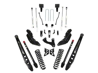 Pro Comp Suspension 8-Inch Stage III 4-Link Suspension Lift Kit with ES9000 Shocks (17-22 4WD 6.7L Powerstroke F-350 Super Duty)