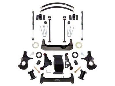 Pro Comp Suspension 6-Inch Suspension Lift Kit with PRO-M Shocks (14-16 Sierra 1500 w/ Stock Cast Steel Control Arms)