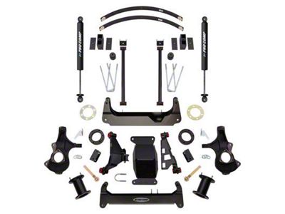 Pro Comp Suspension 6-Inch Suspension Lift Kit with PRO-X Shocks (16-18 Sierra 1500 w/ Stock Cast Aluminum or Stamped Steel Control Arms, Excluding Denali)