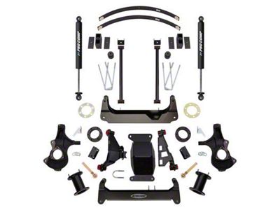 Pro Comp Suspension 6-Inch Suspension Lift Kit with PRO-X Shocks (16-18 Silverado 1500 w/ Stock Cast Aluminum or Stamped Steel Control Arms)
