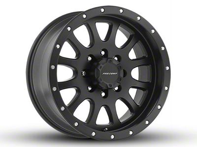 Pro Comp Wheels Syndrome Satin Black 6-Lug Wheel; 17x9; -6mm Offset (14-18 Sierra 1500)