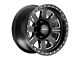 Pro Comp Wheels Trilogy Pro Satin Black 6-Lug Wheel; 17x9; -6mm Offset (07-13 Silverado 1500)