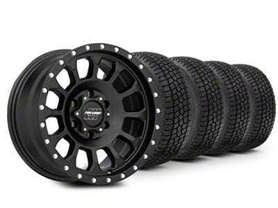 17x8.5 Pro Comp Wheels Rockwell & 33in Milestar All-Terrain Patagonia AT/R Tire Package (99-06 Silverado 1500)