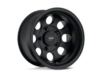 Pro Comp Wheels Vintage Flat Black 8-Lug Wheel; 17x9; -6mm Offset (01-06 Sierra 2500 HD)